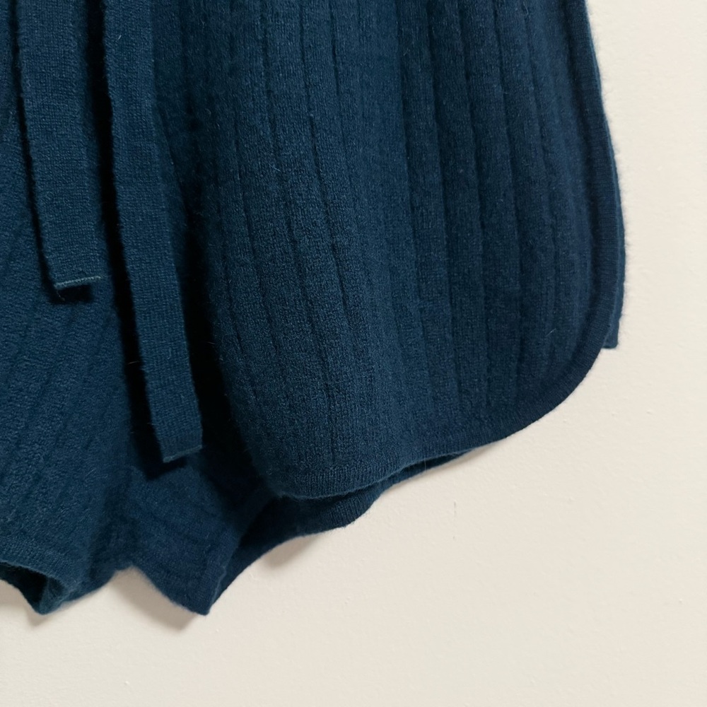 Colorush Cashmere Blue Ribbed Shorts Small - Picture 2 of 5